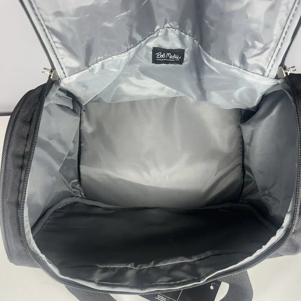 Bob Mackie Black Carry On Bag Vintage New With Tags
